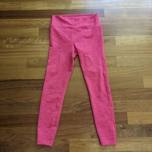 Outdoor Voices, pink leggings, women's medium